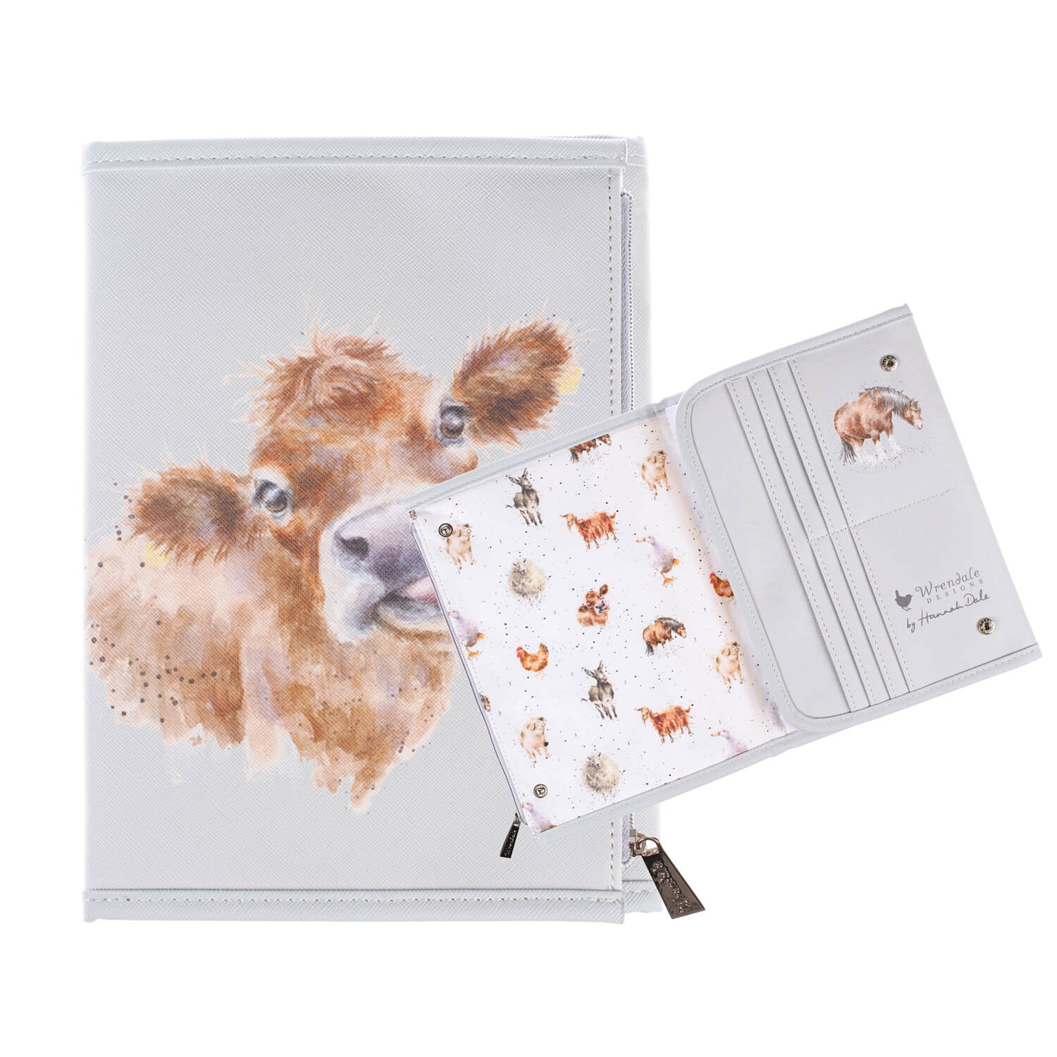 Buy Wrendale Designs by Hannah Dale Notebook Wallet Farmyard