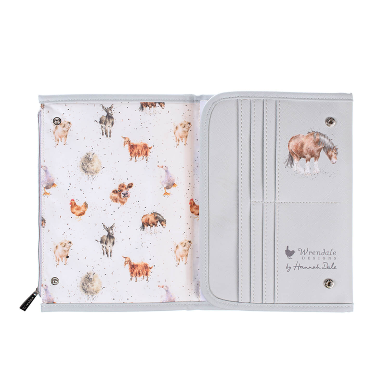 Buy Wrendale Designs by Hannah Dale Notebook Wallet Farmyard