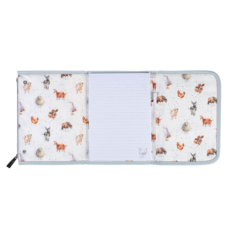 Buy Wrendale Designs by Hannah Dale Notebook Wallet Farmyard