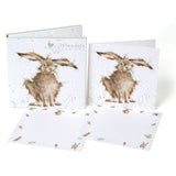 Wrendale Designs by Hannah Dale Notecard Pack - Hare-Brained