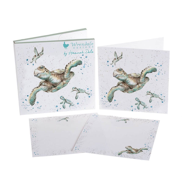 Wrendale Designs by Hannah Dale Notecard Pack - Swimming School