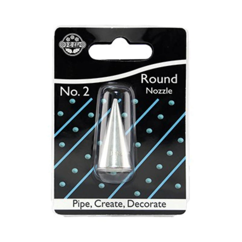 Jem No 2 Icing Nozzle - Round - Potters Cookshop