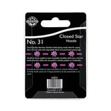 Jem No 31 Icing Nozzle - Closed Star - Potters Cookshop