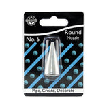Jem No 5 Icing Nozzle - Round - Potters Cookshop