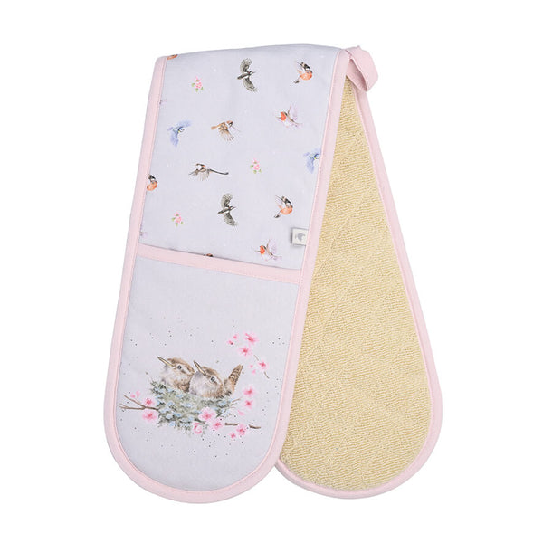 Wrendale Designs by Hannah Dale Double Oven Glove - Feathered Friends