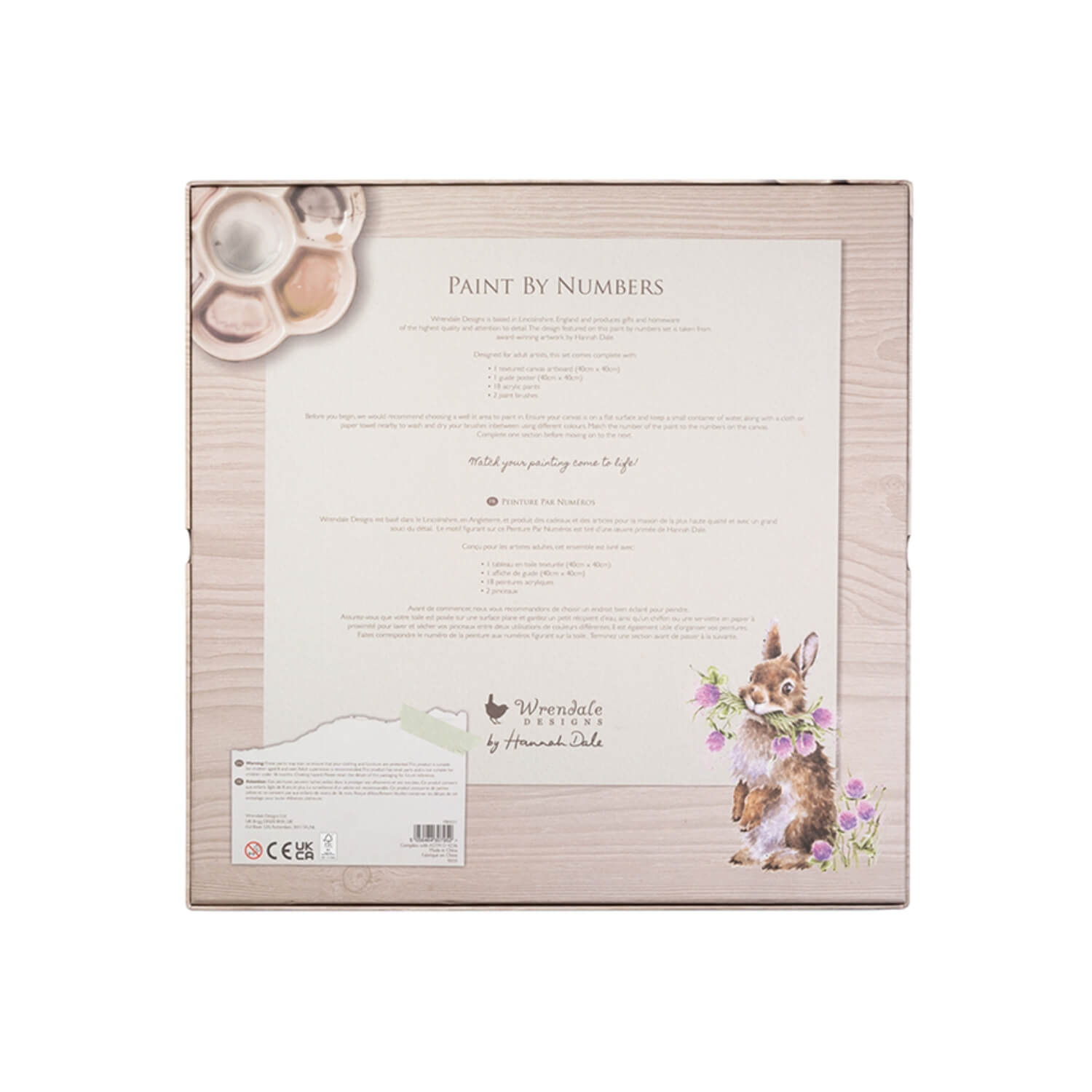 Wrendale Rabbit Pad Buy Wrendale Designs | Paint By Numbers - Head Clover Heels - Rabbit ...
