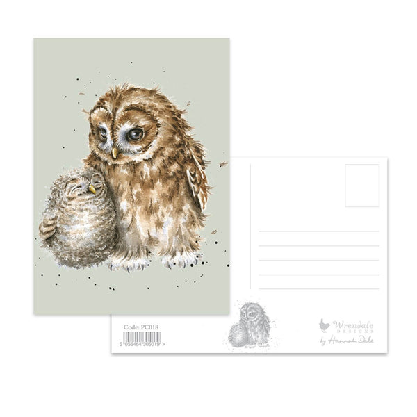 Wrendale Designs by Hannah Dale Postcard - Owlways By Your Side