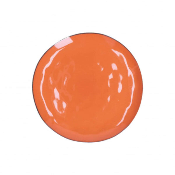 Rose & Tulipani Concerto Arancione Orange Dinner Plate - 27cm - Potters Cookshop