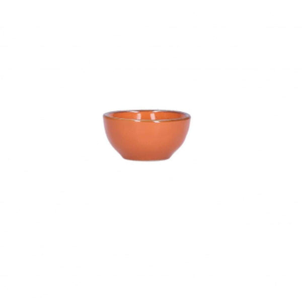 Rose & Tulipani Concerto Arancione Orange Round Tiny Bowl - 7cm - Potters Cookshop