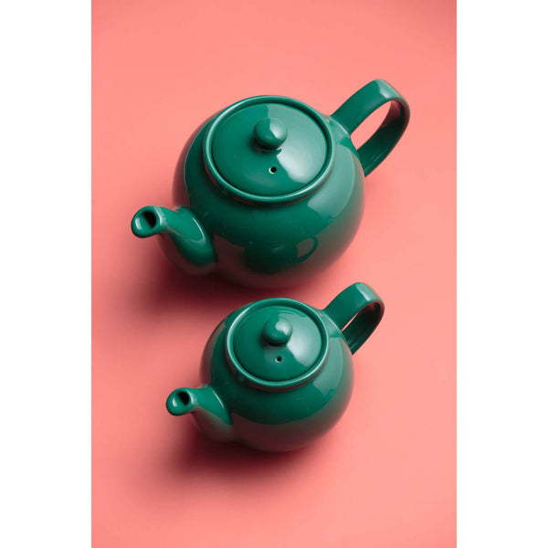 Price & Kensington Brights Stoneware 6 Cup Teapot - Jade Green - Potters Cookshop