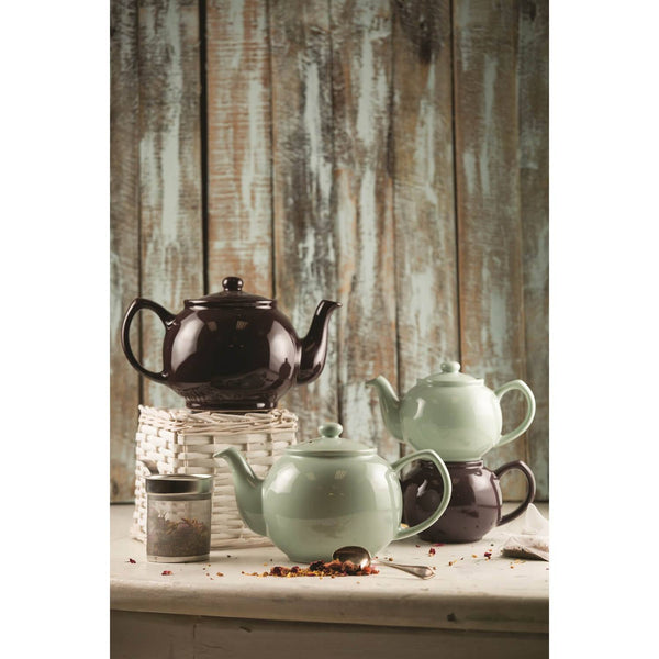 Price & Kensington Stoneware 2 Cup Teapot - Black - Potters Cookshop