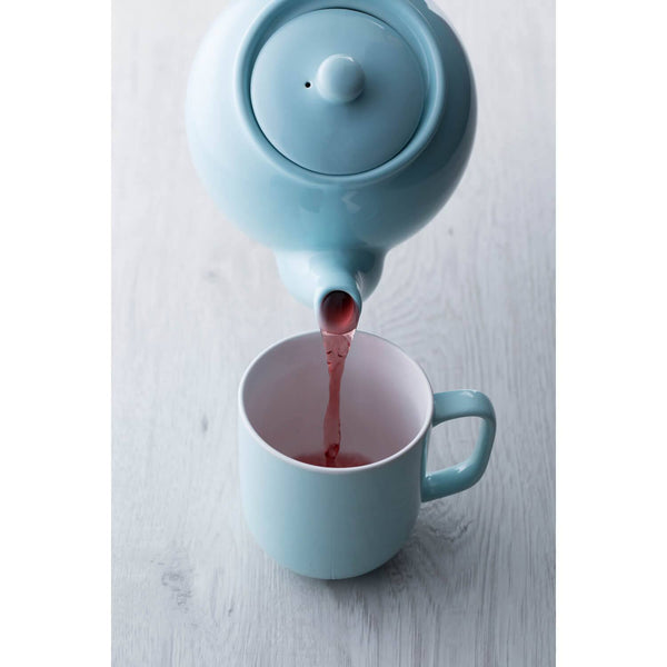 Price & Kensington Stoneware 2 Cup Teapot - Pastel Blue - Potters Cookshop