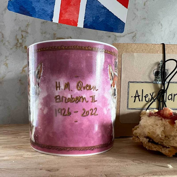 Alex Clark 360ml Queen Elizabeth II Commemorative Mug