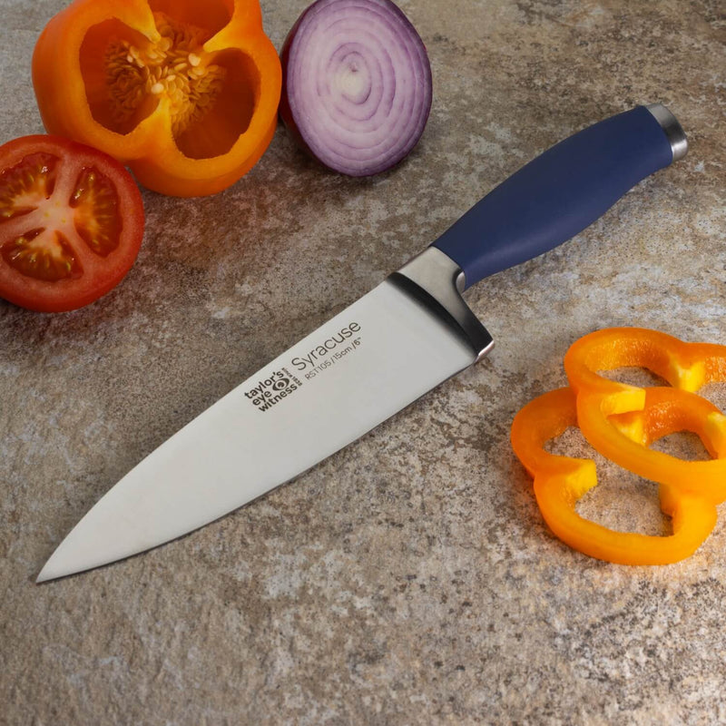 Taylor's Eye Witness Syracuse 15cm Chefs Knife - Denim