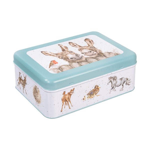 Wrendale Designs by Hannah Dale Rectangular Tin - The Country Set