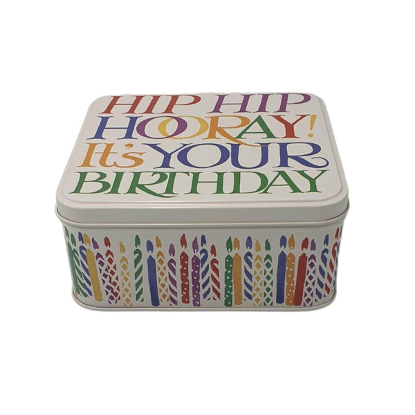 Emma Bridgewater Medium Square Tin - Rainbow Toast - Potters Cookshop