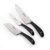 Robert Welch Signature 8 Piece Kitchen Knife Block Set With Sharpener - Potters Cookshop