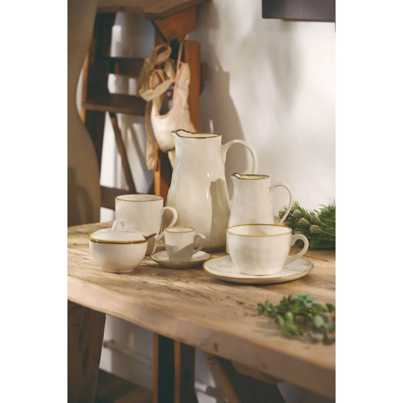 Rose & Tulipani Concerto Grigio Perla Pearl Grey Rectangular Tray - 20cm x 13cm - Potters Cookshop