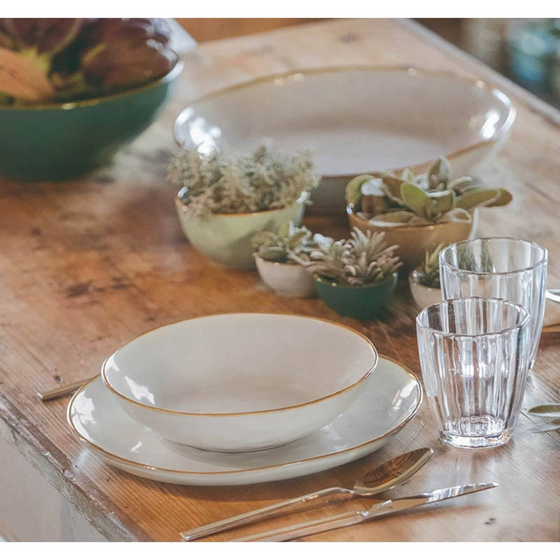 Rose & Tulipani Concerto Grigio Perla Pearl Grey Rectangular Tray - 20cm x 13cm - Potters Cookshop