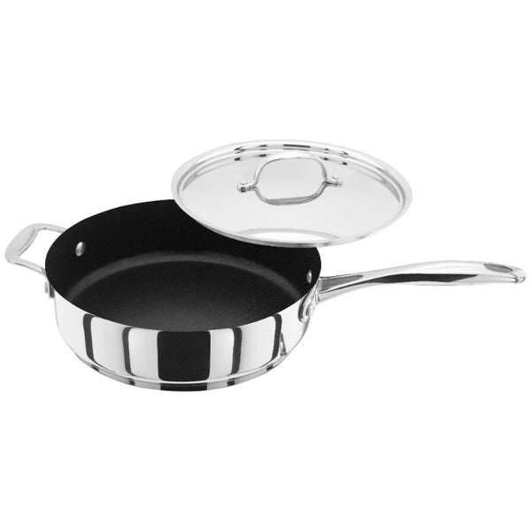 Stellar 7000 Non-Stick Saute Pan With Helper Handle - 24cm