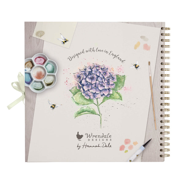 Wrendale Designs by Hannah Dale Scrapbook Album - Hydrangea