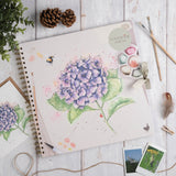 Wrendale Designs by Hannah Dale Scrapbook Album - Hydrangea