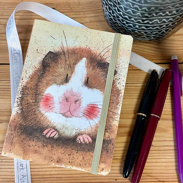 Alex Clark Small Chunky Notebook - Gilbert Guinea Pig