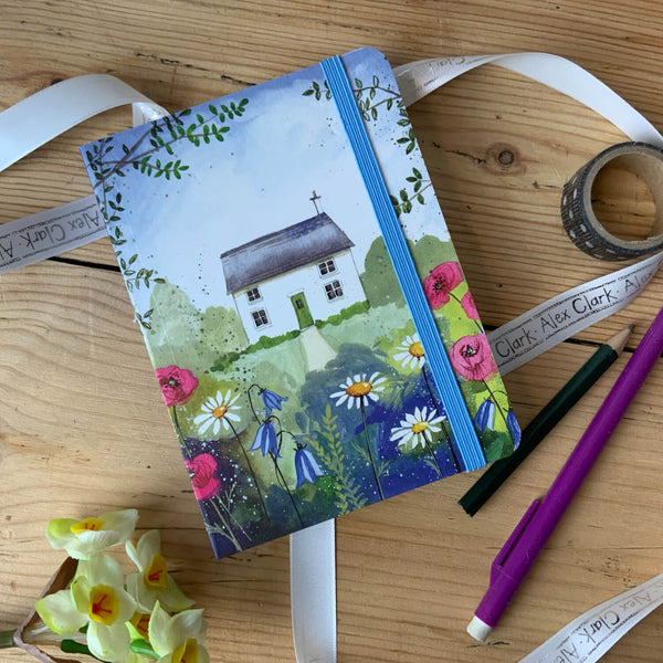 Alex Clark Small Chunky Notebook - Summer Garden