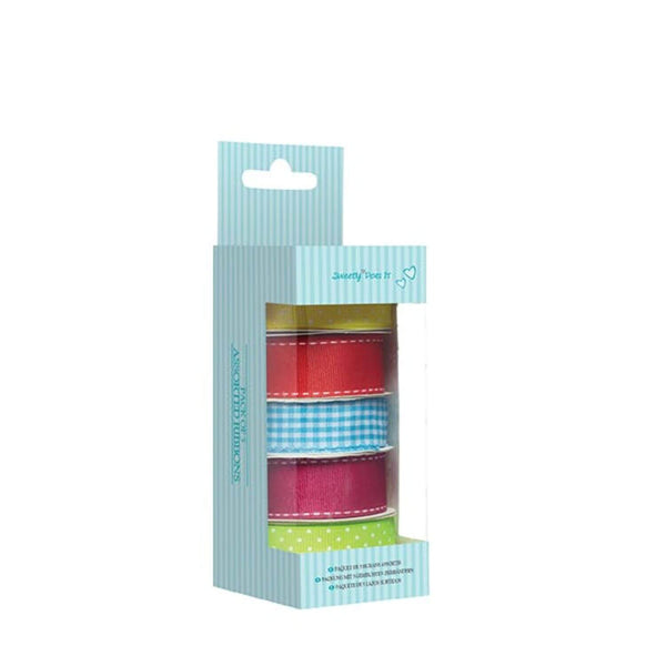 Sweetly Does It Bright Ribbons - Pack of 5
