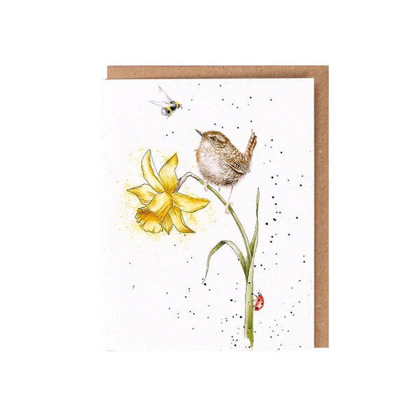 Wrendale Designs by Hannah Dale Seed Card - The Birds & The Bees