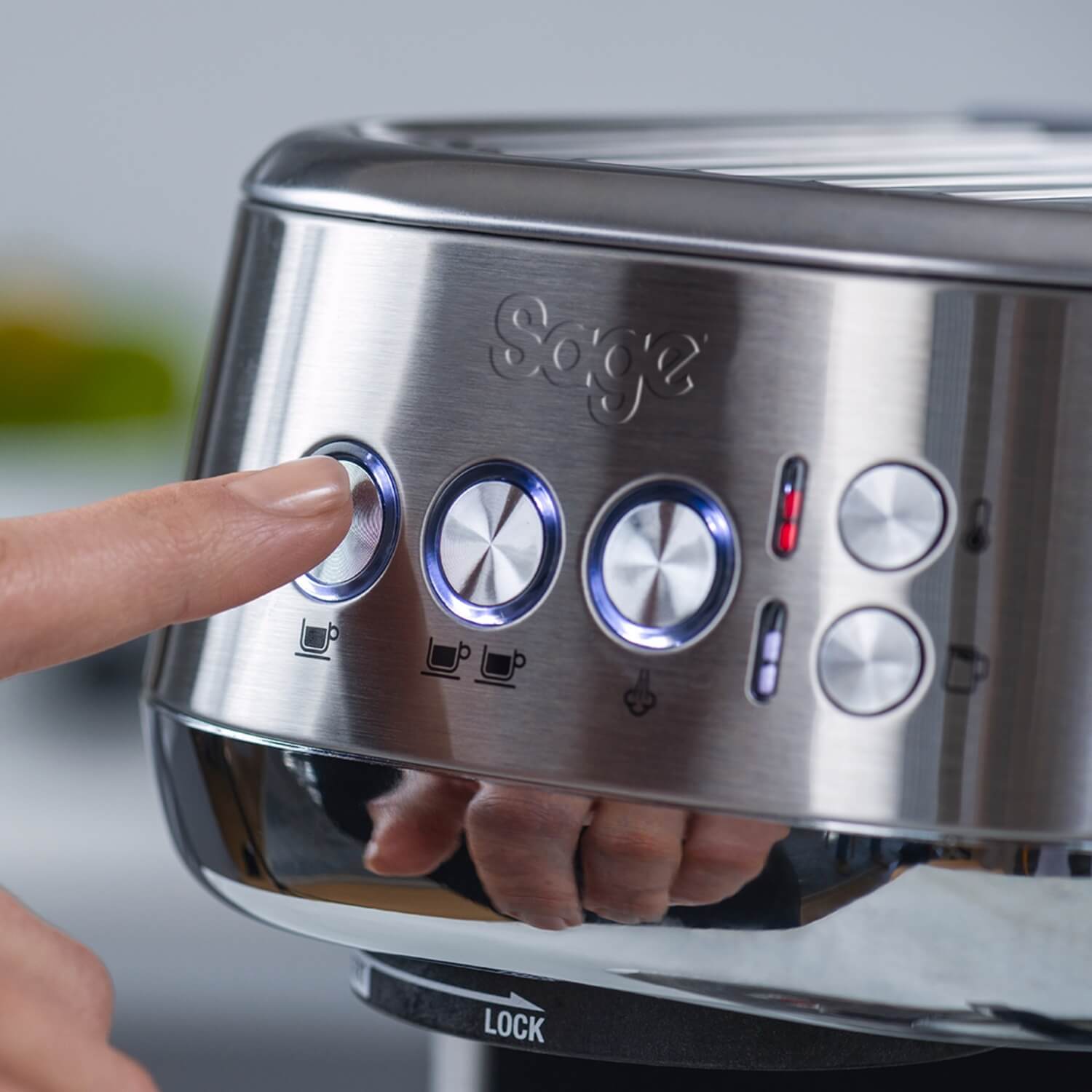 Buy Sage Appliances SES500BSS Bambino Plus Coffee Machine Silver