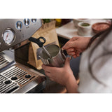 Sage Appliances SES876BSS Barista Express Impress Bean-to-Cup Espresso Coffee Machine - Silver