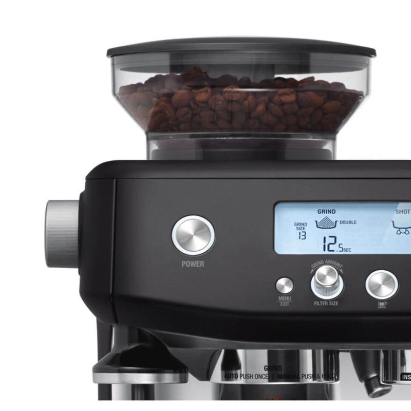 Buy Sage Appliances  SES878BTR Barista Pro Coffee Machine - Black Truffle  – Potters Cookshop