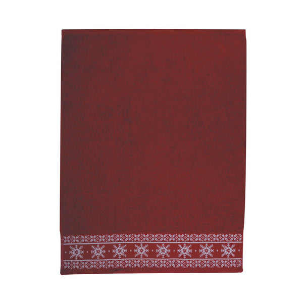Stow Green Nordic Winter Christmas Waffle Terry Tea Towel - Pack of 2