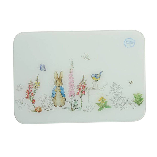 Peter Rabbit Classic Medium Glass Worktop Protector - Potters Cookshop