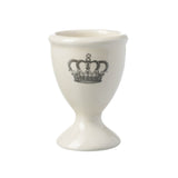 Tuftop Majestic Coronation 2-Piece Stoneware Cream Egg Cup Set