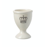 Tuftop Majestic Coronation 2-Piece Stoneware Cream Egg Cup Set