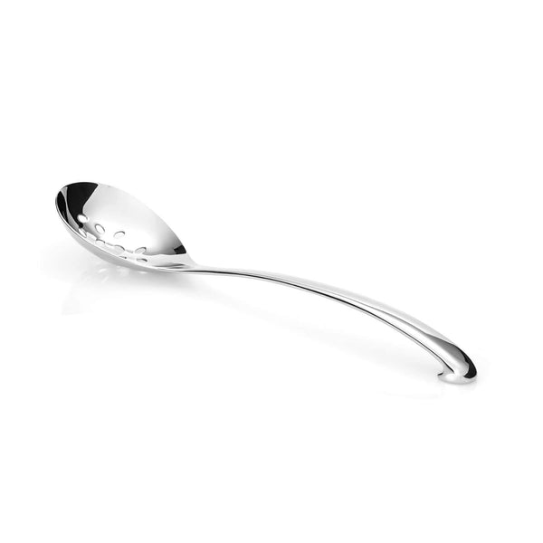 Robert Welch Signature Deep Bowl Slotted Serving Spoon - Polished - Potters Cookshop