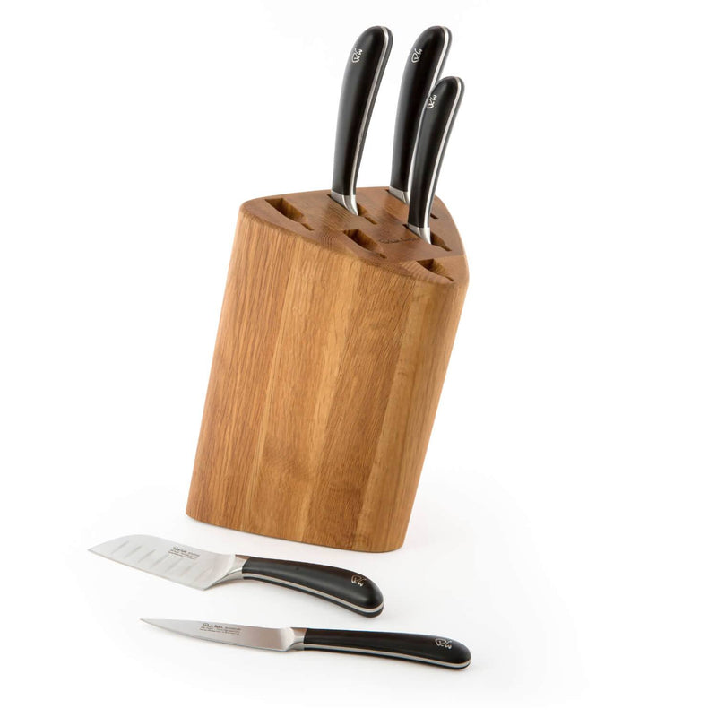 Robert Welch Signature 7 Piece Prism Kitchen Knife Block Set - Potters Cookshop