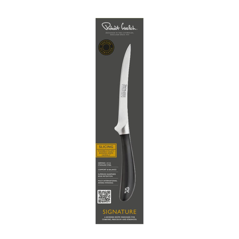 Robert Welch Signature Flexible Boning Knife - 16cm - Potters Cookshop