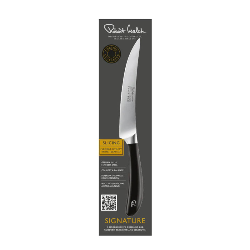 Robert Welch Signature Flexible Utility Knife - 16cm - Potters Cookshop