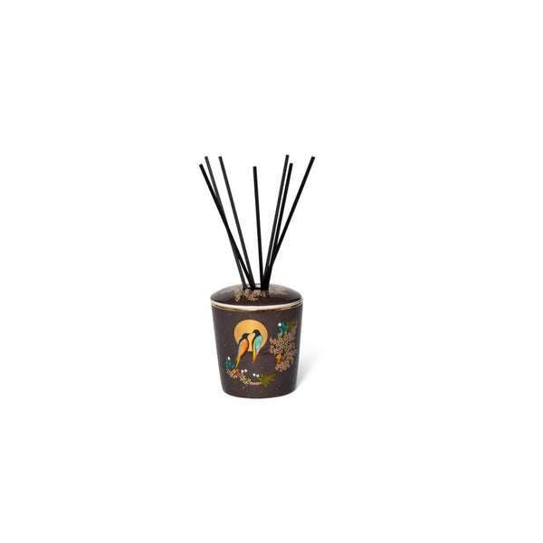 Wax Lyrical Sara Miller Geranium, Patchouli & Vetivert 200ml Reed Diffuser - Birds In Moon