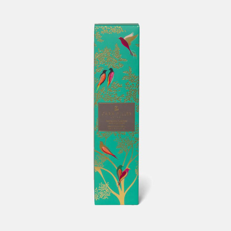 Wax Lyrical Sara Miller Mandarin, Tuberose & Wild Musk 200ml Reed Diffuser Refill - Green Birds