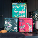 Sara Miller London Tahiti Square Storage Canisters - Set of 3