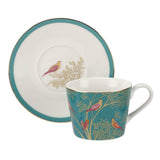 Sara Miller London Chelsea Tea Cup & Saucer - Green