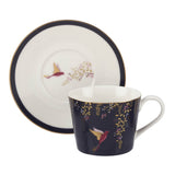 Sara Miller London Chelsea Tea Cup & Saucer - Navy