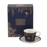 Sara Miller London Chelsea Tea Cup & Saucer - Navy