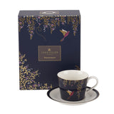 Sara Miller London Chelsea Tea Cup & Saucer - Navy