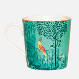 Sara Miller London 340ml Elephant Oasis India Mug - Light Jade