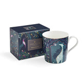 Sara Miller London 340ml Giraffe's Courtyard India Mug - Midnight